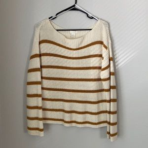 H&M striped sweater
